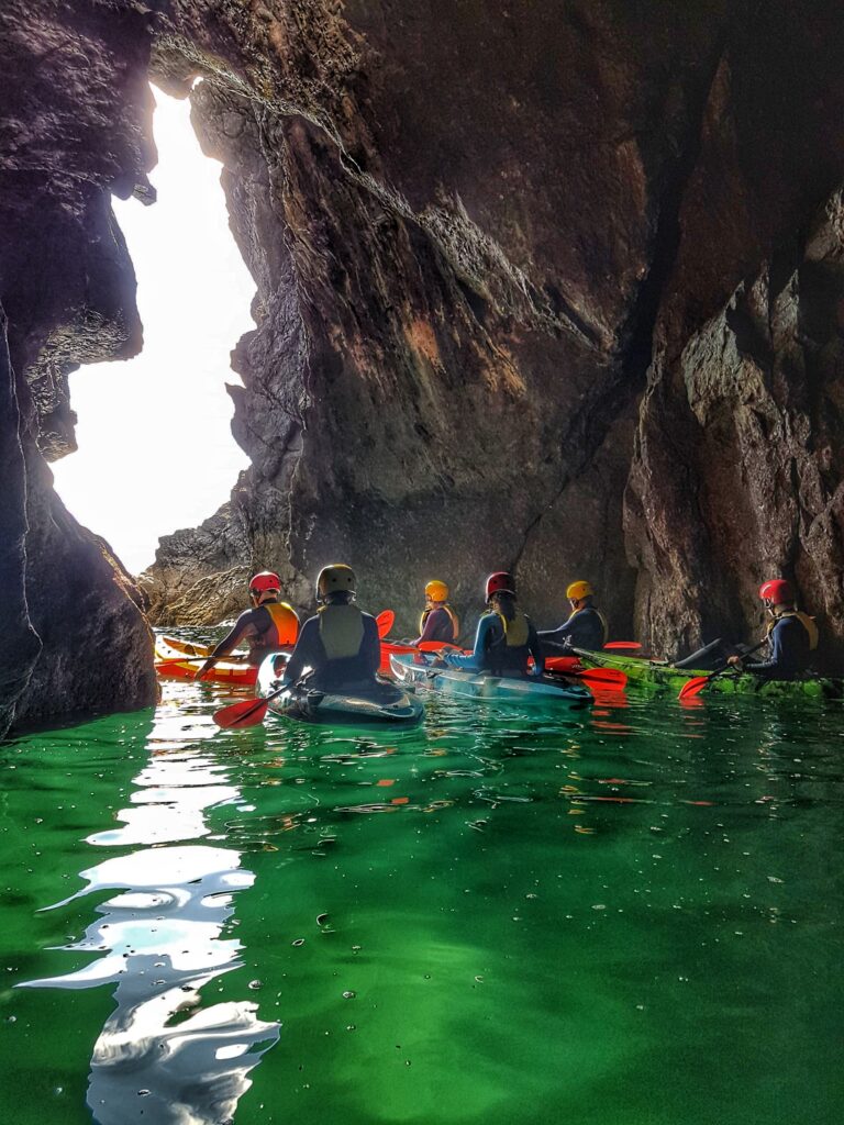 Sea Cave Kayaking The Irish Experience