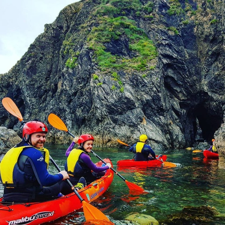 Sea Cave kayaking Ireland