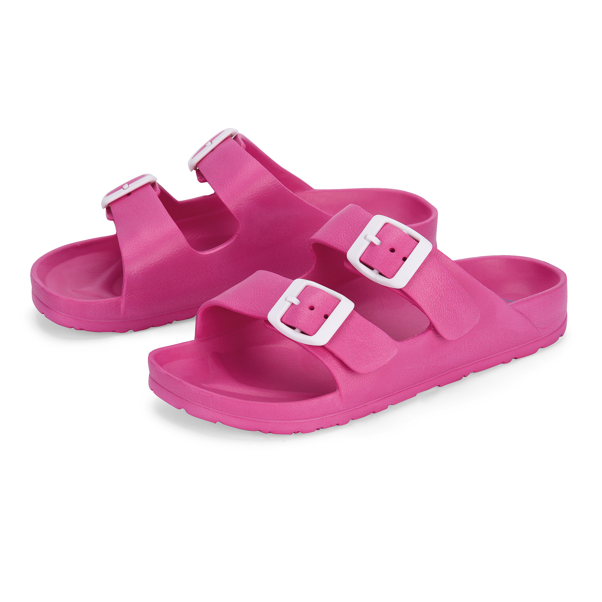 Twin Buckle Sandals - Kids - Pink and Teal- Yello - The Irish Experience