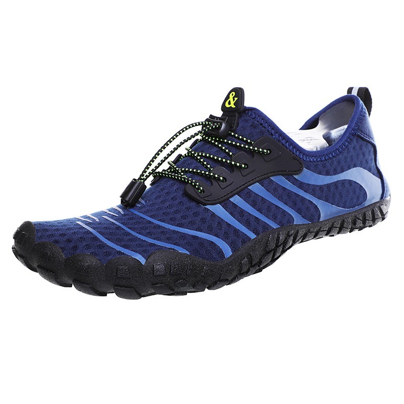 Aquashoes - Navy Swirl- Bungee Laces - The Irish Experience